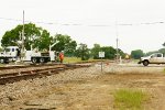 Empty Donie coal switched over to the siding track to run around the damaged rail & paneltrack